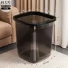 Cubo de Basura para Uso Doméstico Modelo Nuevo 2025, Gran Capacidad para Baño, Inodoro, Oficina, Dormitorio, Sala de Estar, Alto Valor Estético