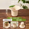 Cuenco de Melamina para Condimentos, Cuenco Pequeño, Plato para Dips, Plato Japonés Dividido para Platos Fríos, Plato para Acompañamientos de Sushi, Plato Comercial para Mostaza y Salsa de Soja