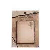 Notas Adesivas Criativas com Borda Queimada Simulada para Alunos Usarem para Fazer Anotações e Deixar Mensagens N Vezes para Colar no Material do Caderno Etiquetas Adesivas Estilo Retro