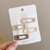 Pinzas para el cabello infantiles de moda con forma de estrella, versátiles y no dañan el cabello, juego de pasadores para arreglar mechones sueltos y flequillo, accesorios para el cabello para niñas