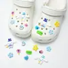 Acessórios de decoração de sapatos DIY para Crocs, fivelas decorativas fofas de pelúcia 3D de desenhos animados, leão e gato do zoológico para a superfície do sapato