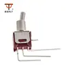 Interruptor basculante SMTS-102-2C4 Botón ultrapequeño Botón de cabeza vibratoria Interruptor basculante 3 pines 2 posiciones