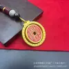 Nuevo Modelo Llavero Pixiu Dorado con Diseño Atractor de Riqueza en la Parte Trasera, Llave Dorada para Abrir Cofres del Tesoro, Llavero Colgante para Coche de Hombre, Directo del Fabricante