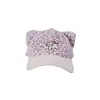 Gorra de Béisbol con Orejas de Gato y Estampado de Leopardo Dulce Linda para Mujer, Gorra de Béisbol de Ala Ancha de Tamaño Aumentado, Gorra de Moda para Cabeza Grande