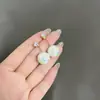 Brincos Coreanos Modernos de Pérola com Franjas Cravejadas de Diamante, Duas Formas de Usar, Fashion e Versáteis, Brincos Simples para o Dia a Dia