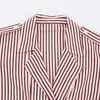ZA comercio exterior transfronterizo europeo y americano ropa de mujer, AliExpress superventas moda casual estilo aviador a rayas camisa