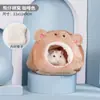 Fábrica directa Pet Shangtian nido de algodón para hámster nido cálido de Navidad suministros de invierno casa nido para dormir oso dorado