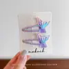 Lindo y Versátil Pinza de Mariposa de Colores para Flequillo, Pinza Bb para Niñas Pequeñas, Dulce Pasador para Fijar el Cabello en la Parte Posterior de la Cabeza