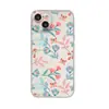 Design Floral Fresco e Simples Adequado para Capa de Celular Apple 18 Pro Max, Capa Macia 17 Full-Cover, Capa Transparente Leve iPhone 16