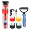 Clipper Eléctrico para Mascotas, Cortapelos Profesional para Perros, Alta Potencia que no se atasca el pelo, Lavable en Cuerpo Completo para Gatos, Rasuradora
