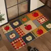 Alfombrilla de Piso de Barro Diatómico para Baño Antideslizante Absorción de Agua Secado Rápido Felpudo para Puerta de Inodoro Alfombra con Textura Imitación Tejida Venta al por Mayor