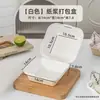 Caja Desechable Biodegradable para Pastel de Año Nuevo, Caja de Embalaje de Pulpa de Papel, Lonchera, Caja de Embalaje con Personaje de Bendición, Al Por Mayor de Grado Alimenticio