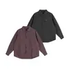 MAOQIAOYI Marca de Moda Americana High Street Camisa a Cuadros Top para Hombre Ropa de Abrigo Camisa a Cuadros de Manga Larga C26160