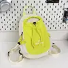Mochila de Verano Estilo Dulce Dopamina para Viajes con Textura Suave Arrugada y Sensación Juvenil para Estudiantes y Viajes