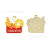 Accesorios de Joyería para Acción de Gracias DIY Pavo Erizo Búho Colgante de Aceite Goteando Aleación Cadena de Teléfono Móvil Colgante de Llavero