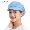Gorro de chef de malla transpirable para catering y cocina, a prueba de aceite, anti-caída de cabello, gorro de trabajo a prueba de polvo para trabajadores de fábricas de alimentos
