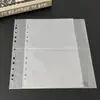 Páginas Populares de Álbum de Cartões Substituíveis de Nove Grades com Inserção de Quatro Grades, Caderno de Folhas Soltas A4/A5