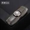 Mechero Recargable Personalizado HQ-736 Giroscopio de Punta de Dedo a Prueba de Viento Metal Llama Roja para Transmisiones en Vivo de TikTok y Kuaishou Alivio del Estrés