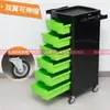 Carrito de herramientas para salón de belleza con seis cajones para corte de cabello, peluquería, permanentes y tintes, gabinete de almacenamiento