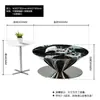 Mesa de Café Minimalista de Piedra Estilo Italiano, Cuadrada Moderna Simple de Lujo Ligero para Sala de Estar, Diseñador, Mesa de Té de Piedra Brillante de Lujo