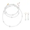 Collar de Perlas de Moda Transfronteriza Europea y Americana, Personalidad, Estilo Nuevo, Lujo Ligero, Se Puede Usar en Tres Capas, Cadena Larga para Suéter para Mujeres de Otoño e Invierno