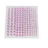 Adesivos de Diamante Autoadesivos Acrílico Transparente Adesivos Decorativos para Rosto e Testa de Crianças Adesivos de Pérola Adesivos de Cristal Gema DIY