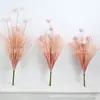 Bolas de Capim de Juncos Artificiais para Decoração de Interiores de Casa, Exibição no Chão, Decoração Suave, Estilo Nórdico, Plantas Artificiais Verdes, Adereços Florais