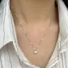 Collar de Labios con Diamante Único de Plata de Ley s925 Cadena para Clavícula Estilo Nuevo Diseño Ropa de Chica Rica Moda Simple Exquisita Lujo Ligero Japonés Coreano