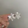 2025 Nuevo Estilo Coreano Elegante Moda Simple Pendientes de Broquel de Plata 925 Estilo Ins Lujo Ligero Pendientes Exquisitos Pendientes Venta al por Mayor