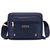 Bolso bandolera informal de lona para hombre, deportivo, de gran capacidad, para viaje, bandolera, multicompartimento, a la moda, venta al por mayor