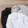 Outono e Inverno gola alta estilo coreano algodão masculino gola média moderno top masculino manga longa camiseta básica T-shirt preto puro