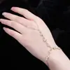 Pulsera de cuentas de cristal de estilo moderno de joyería de comercio exterior europea y americana para mujer.