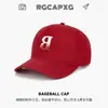 Gorra de Béisbol para Mujer Estilo Coreano Verano Delgada Nicho Calle Tendencia Marca Visera Protector Solar Gorra de Pareja Letra B Femenina