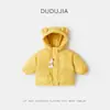 Roupas de Algodão Infantis Dudu, Conjunto de Inverno para Meninas, Jaqueta de Algodão para Bebês, Blusas Grossas para Meninos, Roupas Infantis Estilosas