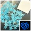 Decoração Estéreo Fluorescente para Quarto de Estudante Infantil Transfronteiriço 4-8cm Adesivos de Parede Luminosos de Lua 2-3cm Adesivos Luminosos de Estrela