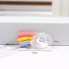 Lindos accesorios de resina de flores transparentes, accesorios para hacer fundas de teléfono DIY, cubiertas protectoras para cargador, venta al por mayor