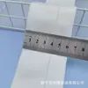 Elástico dobrado revestido de seda de 6cm, Cós de saia de seda brilhante espessado de nylon de 8cm, Elástico de borda dobrada com alta elasticidade de 5cm