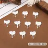 Remaches para Uñas Estilo Japonés de Estrella y Luna de Venta Caliente Transfronterizos, Decoraciones Metálicas Huecas Mixtas de Estrella y Luna, Accesorios DIY