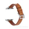 Correa de reloj pequeña y recta con hebilla de pasador para Apple Watch/SE7/6/5, ideal para niñas.