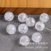 Cuentas Redondas Acrílicas de Dos Tonos Degradado de 8-14 mm con Agujero Recto, Cuentas Sueltas para Manualidades Hechas a Mano, Cadena para Teléfono, Accesorios de Pulsera