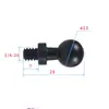 Varilla de conexión de cabeza de bola de 17 mm a tornillo de 1/4 soporte para teléfono móvil de coche soporte de navegación accesorio metálico para espejo retrovisor de motocicleta