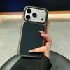 Funda de Silicona para Teléfono con Agujeros Grandes de Helado Adecuada para Apple 17Promax Estilo Verano 16 Moderna 15/14 Color Caramelo