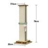 Columna Rascadora para Gatos Sisal Madera Maciza Afilado de Uñas Duradera Tabla Rascadora para Gatos Vertical No Ocupa Espacio y No se Sumerge Juguete para Gatos Resistente al Desgaste Rascado Picazón