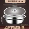 Tigela de sopa redonda de fundo plano em aço inoxidável premium, tigela de arroz redonda para uso doméstico e cantinas escolares, tigela pequena de ferro, tigela de sopa, tigela pequena de cozinha