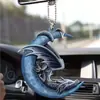 Colgante plano para coche de material acrílico, accesorio para mochila, mini adorno de coche para decoración del hogar