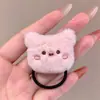 Celebridad de internet popular fruta y verdura caricatura liga para el pelo zanahoria fresa durazno muñeca banda de goma simple tocado de niña