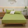 Conjunto de três peças de colchão de cor sólida Amazon Comércio exterior Fronha Cama Colchão Transfronteiriço Capa de poeira Têxtil para casa