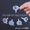 Embudo Pequeño de Plástico Mini Set de Vino Dispensador de Polvo Dispensador de Líquido Herramienta Transparente Mini Tónico Portátil