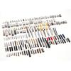 Presilha de Roda Dentada Fina Pintada de Preto Triângulo Presilha de Corda para Cauda Fivela de Clipe de Metal Fivela de Clipe de Metal Triângulo Fita de Metal Presilha para Borda de Bolsa Fivela de Cavalo