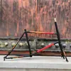 Gautier cuadro de bicicleta de rueda de 20 pulgadas 451 cuadro de acero horquilla de acero cromoly freno C freno de disco cuadro de velocidad 451 montaje DIY